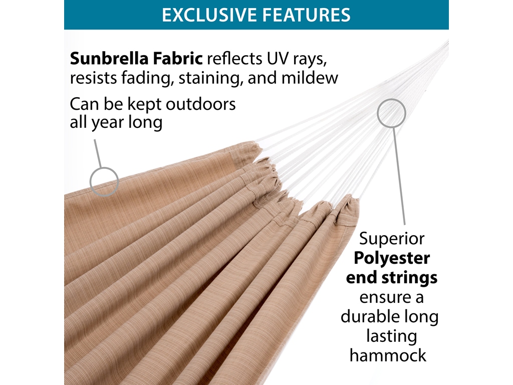 Dwuosobowy hamak Sunbrella