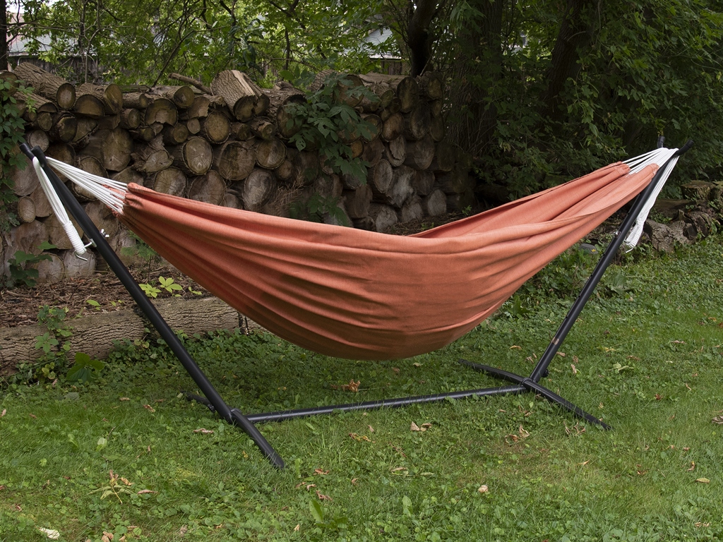 Hamak Sunbrella ze stojakiem metalowym 8f