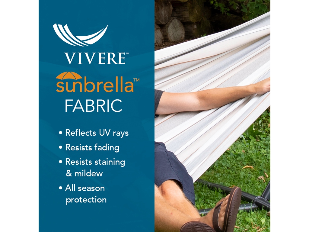 Hamak Sunbrella ze stojakiem metalowym 8f