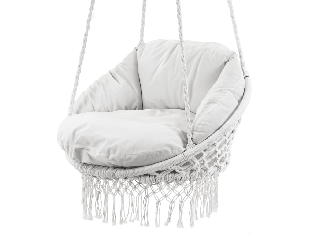 Wiszący fotel Deluxe Macrame